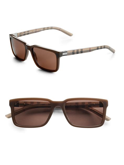 brown burberry sunglasses men|Burberry eyewear men's sunglasses.